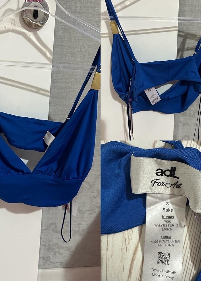 Adl s beden büstiyer etiketli - Görsel 4