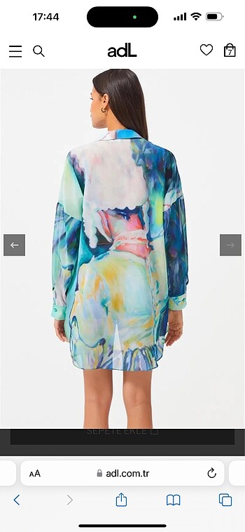 ADL L beden gömlek etiketli - Görsel 4