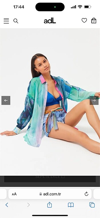 ADL L beden gömlek etiketli - Görsel 5