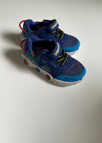 Mavi Erkek Çocuk Spor Ayakkabı Velcro - Görsel 3