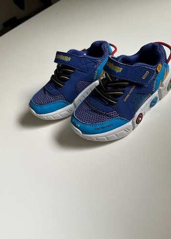 Mavi Erkek Çocuk Spor Ayakkabı Velcro - Görsel 5