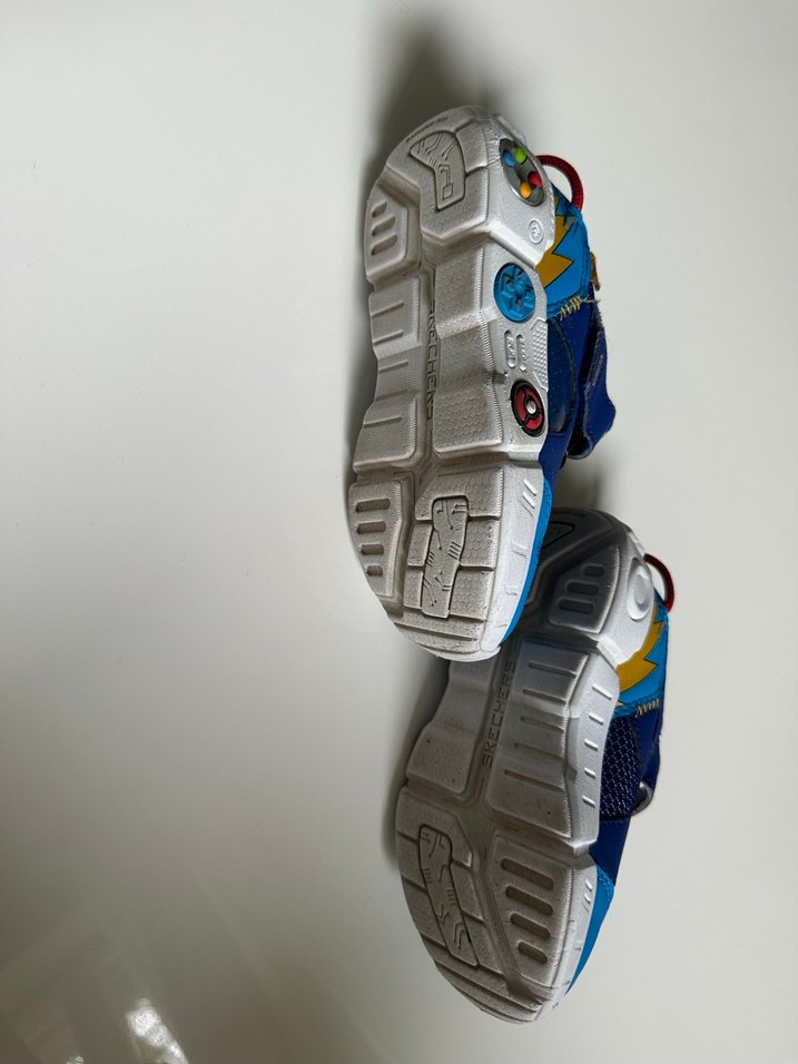 Mavi Erkek Çocuk Spor Ayakkabı Velcro - Görsel 2