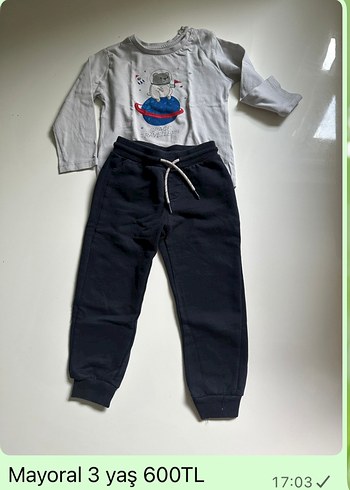 Mayoral 3 Yaş