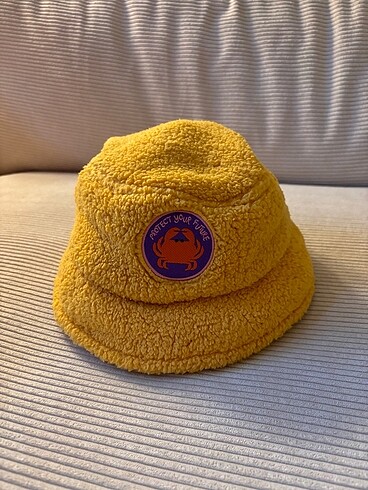 Beden Wwf Yengeç sherapa bucket hat sarı