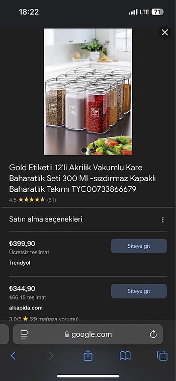 Diğer Baharat takımı