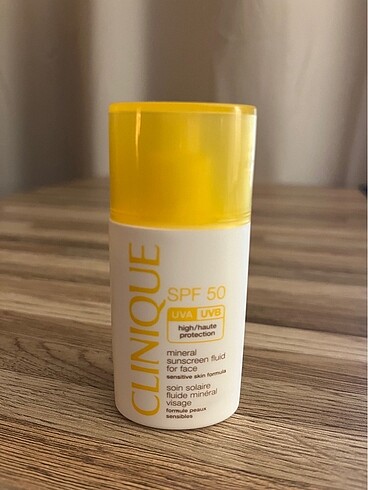 Clinique güneş kremi