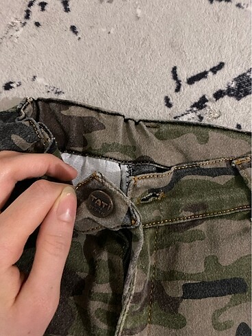 6 Yaş Beden Erkek Çocuk Kargo Asker Pantolon