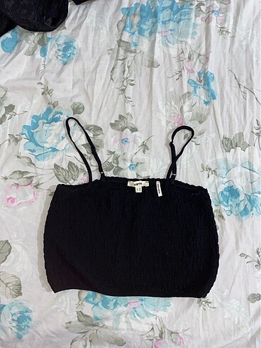 Koton Gipeli Ayarlanabilir Askılı Bluz Crop