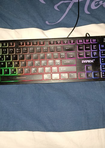 Renkli LED Işıklı EVEREST Klavye - Görsel 3