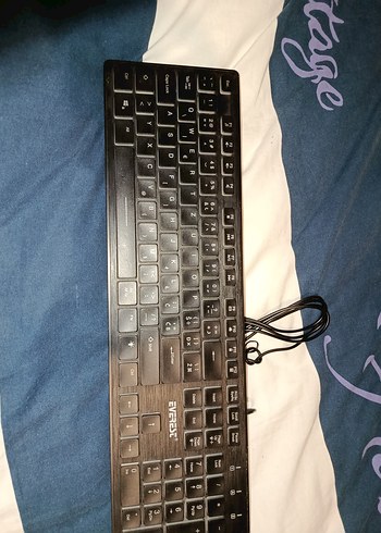 Renkli LED Işıklı EVEREST Klavye - Görsel 4