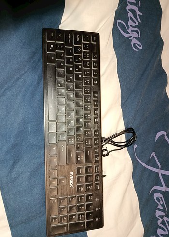 Renkli LED Işıklı EVEREST Klavye - Görsel 5