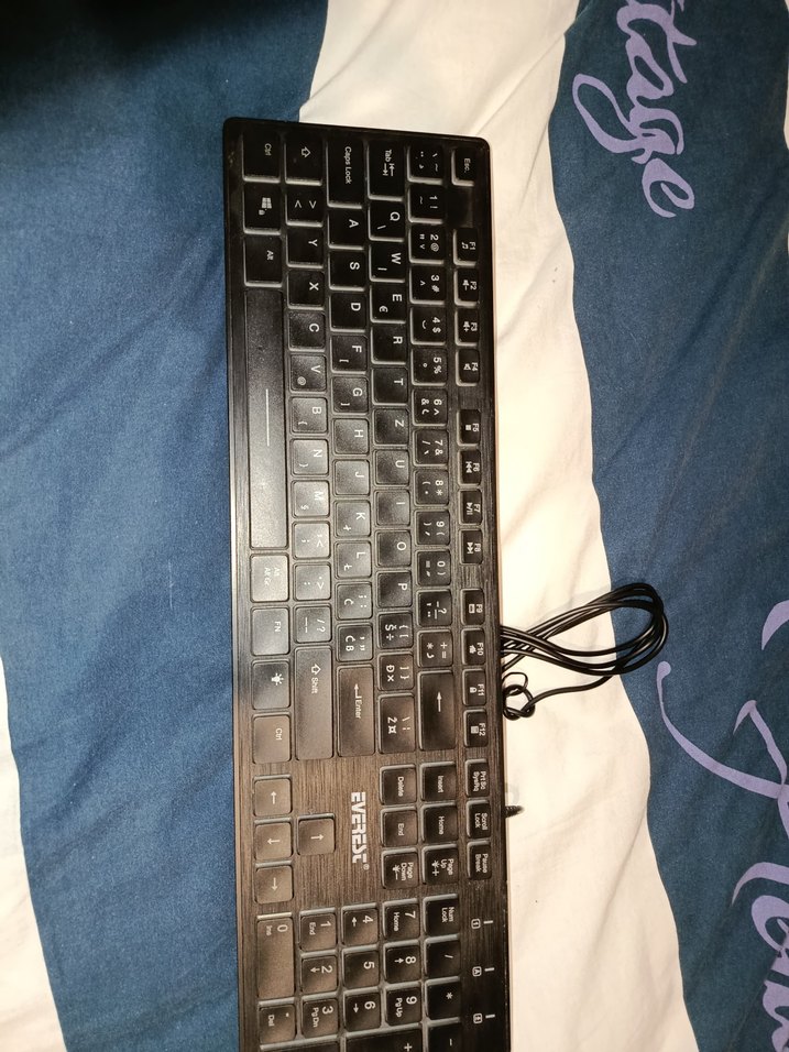 Renkli LED Işıklı EVEREST Klavye - Görsel 4