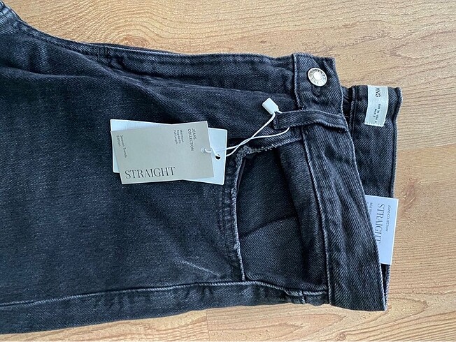 36 Beden Mango wide leg jean pantolon