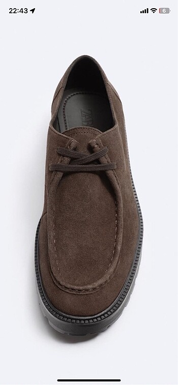 41 Beden Zara Oxford ayakkabı