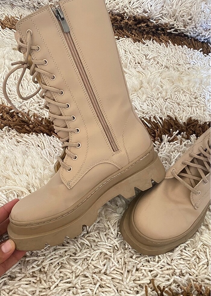 Kadın bej bot - Görsel 3