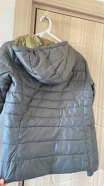 Erkek haki şişme mont - Görsel 3