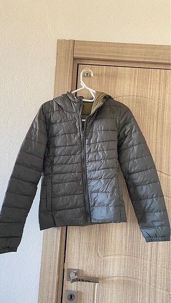 Erkek haki şişme mont - Görsel 5