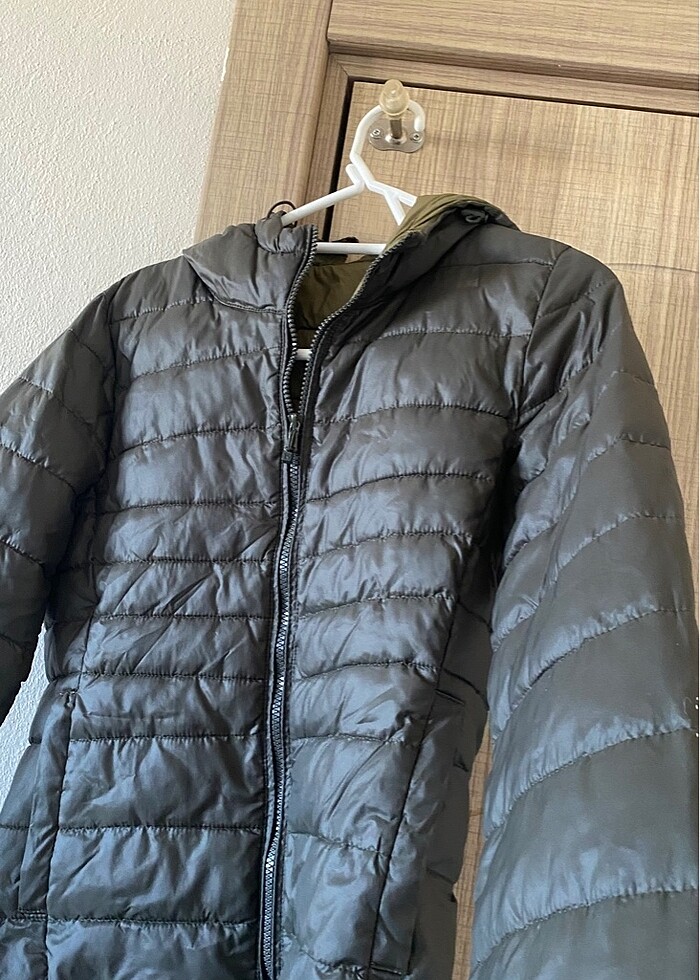 Erkek haki şişme mont - Görsel 4