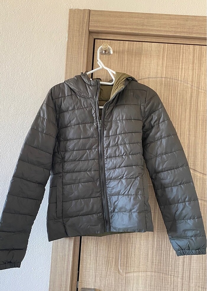 Erkek haki şişme mont - Görsel 5