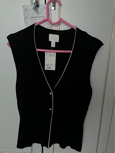 H&M KISA ETİKETLİ YELEK