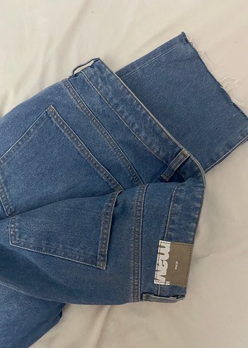 32 Beden Mavi Midi Boy Regular Fit Kot Pantolon