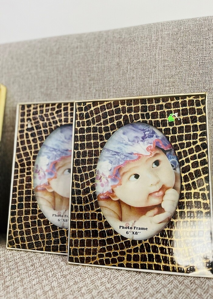 Leopar desenli çerçeve - Görsel 3