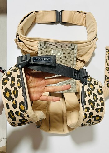 Leopar Desenli babybjörn kanguru - Görsel 6