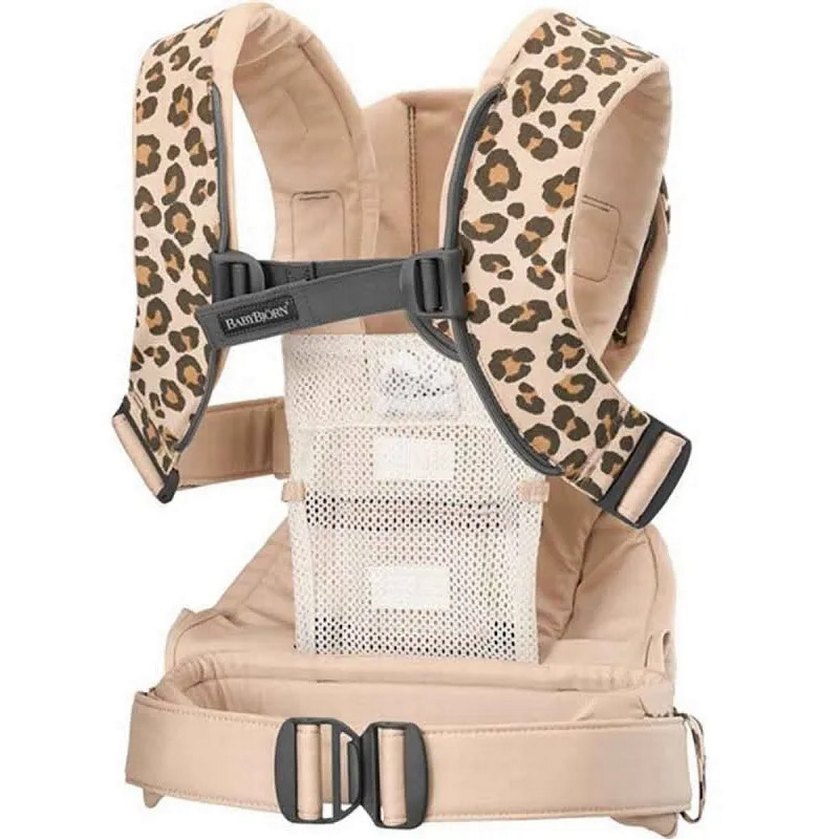 Leopar Desenli babybjörn kanguru - Görsel 2