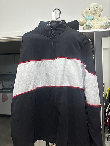 Fermuarlı sweatshirt