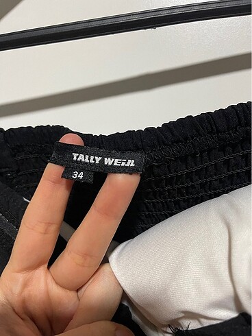 Tally Weijl Siyah beyaz gece kıyafeti