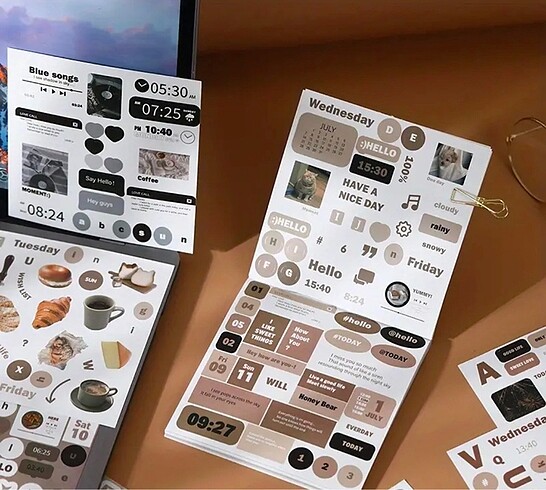  Beden Sticker Defteri