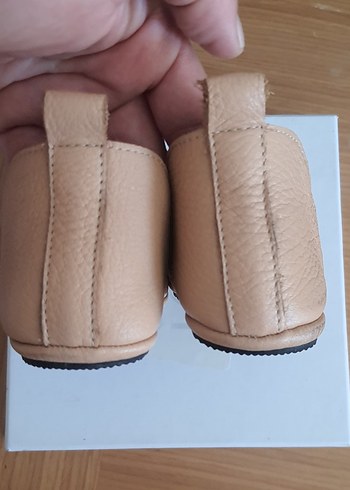 20 Beden Bebek İlk Adım Ayakkabısı Gerçek Deri