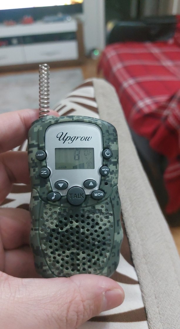 Upgrow Gri Kamuflaj telsiz - Görsel 5