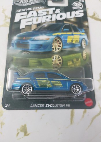 Hot Wheels Mavi Hızlı ve Öfkeli  Araba - Görsel 2