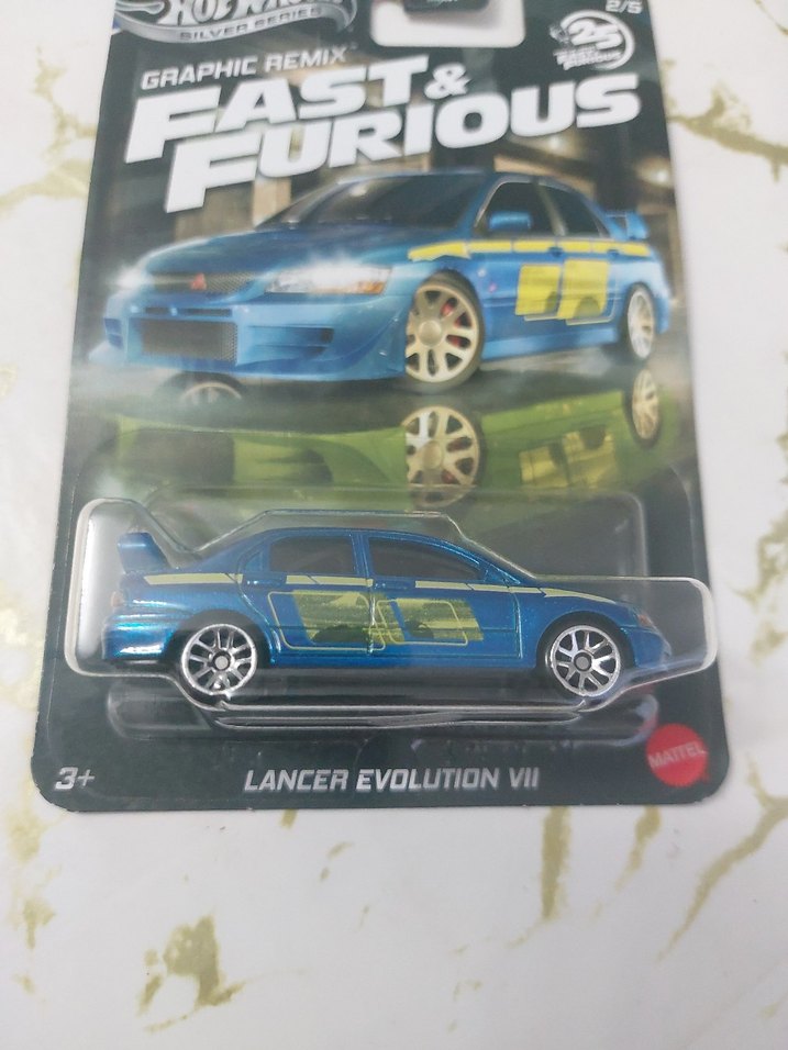 Hot Wheels Mavi Hızlı ve Öfkeli  Araba - Görsel 2