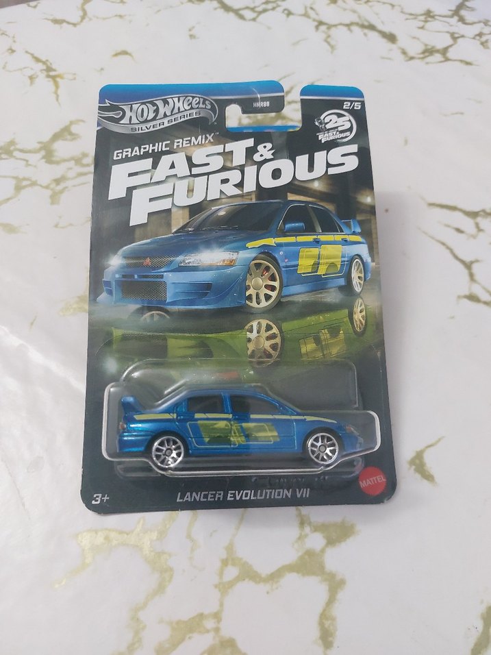 Hot Wheels Mavi Hızlı ve Öfkeli  Araba - Görsel 4