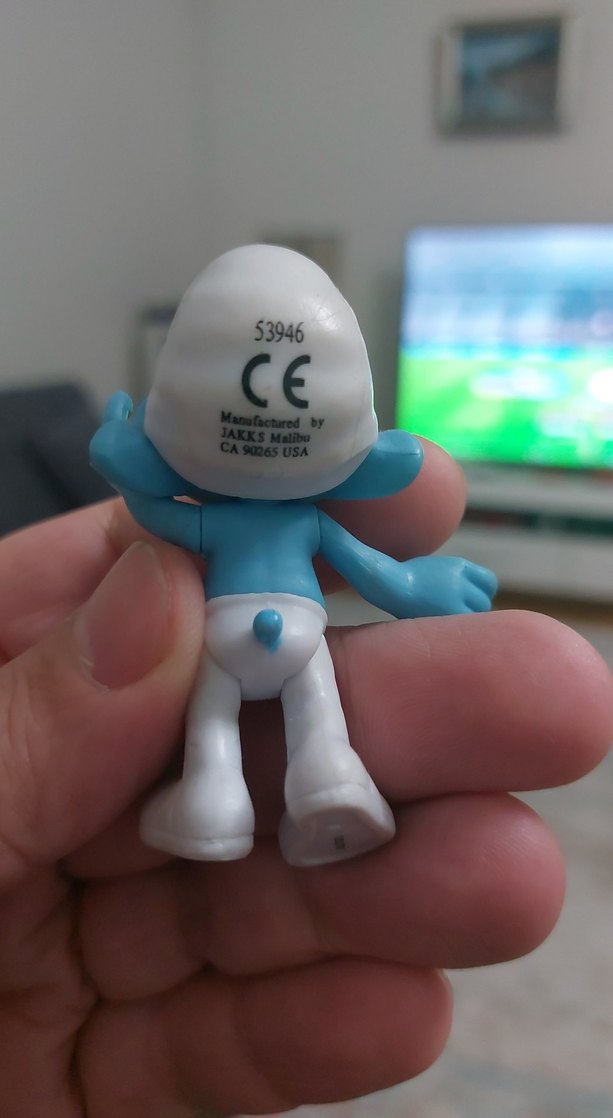 Huysuz Şirin Figürü - Görsel 4