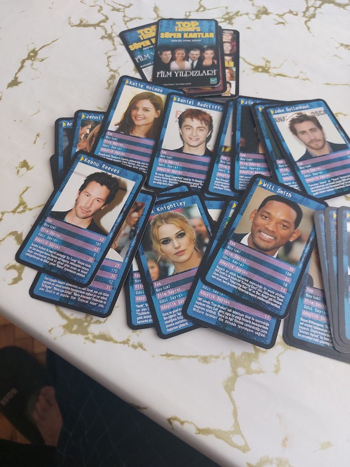Top Trumps Film Yıldızları Kartları - Görsel 4