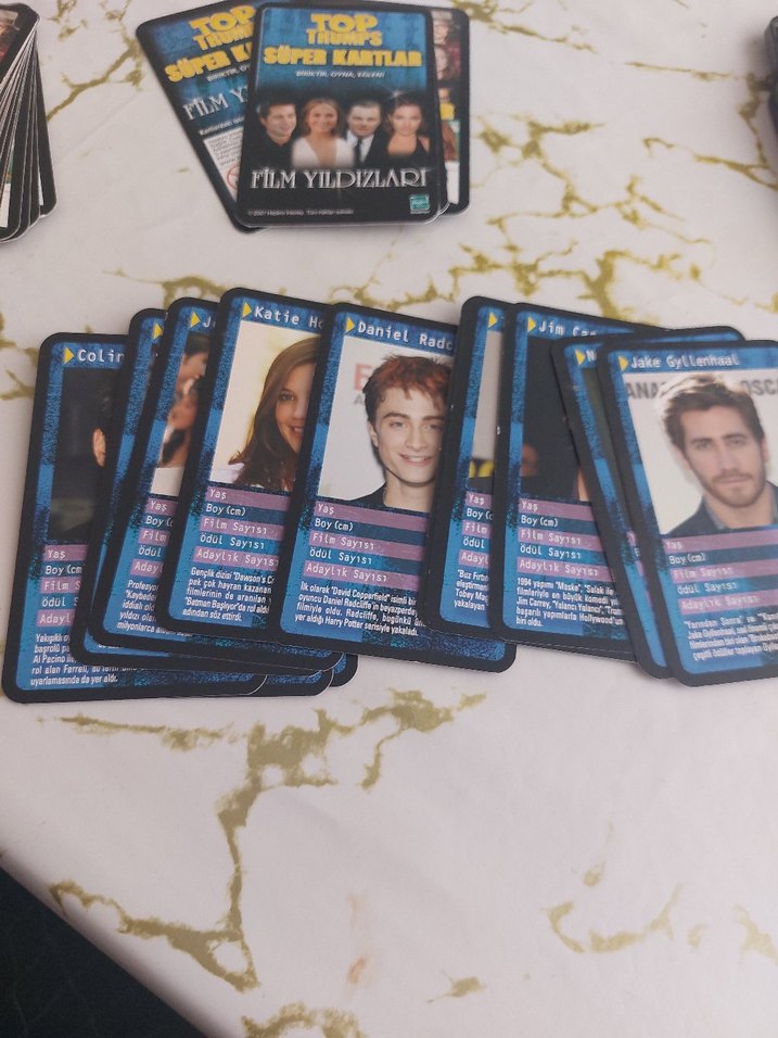 Top Trumps Film Yıldızları Kartları - Görsel 2