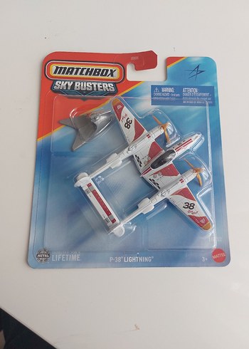Matchbox Sky Busters Renkli Oyuncak Uçak Seti - Görsel 4