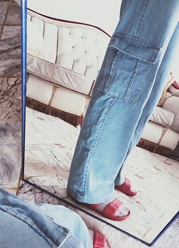 36 Beden Yeni kargo jean