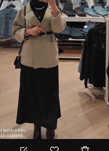 m Beden Yeşil blazer ceket