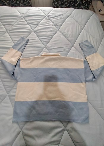 Düğmeli Polo Yaka Kadın Triko - Görsel 2