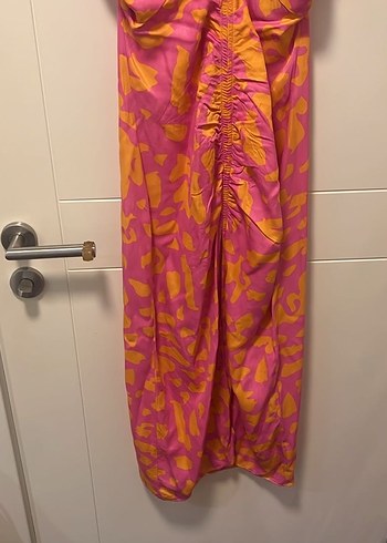 Bershka Bershka Pembe turuncu Elbise