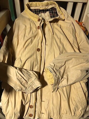 l Beden sarı Renk american vintage ceket