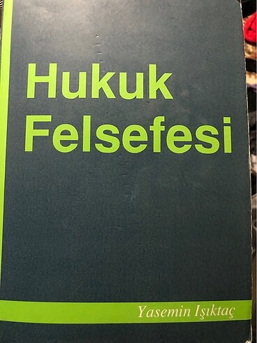 hukuk felsefesi yasemin ışıktaş