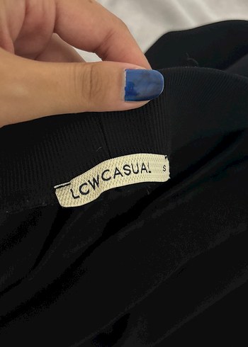 Drapeli Siyah Uzun Etek - Görsel 3