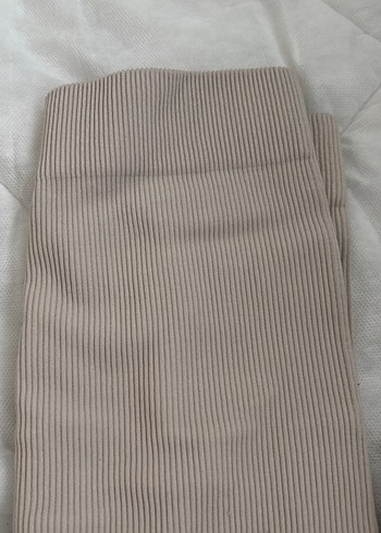 Bej Pilili Kadın Tayt - Görsel 2