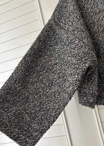 Gri Kapüşonlu Fermuarlı Kadın Ceket - Görsel 2