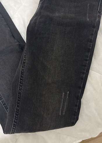 Antrasit Kadın Skinny Denim Pantolon - Görsel 2